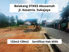 Tanah SHM Murah di Abusamah Prospek Bangun Kosan Pas Belakang STIKES