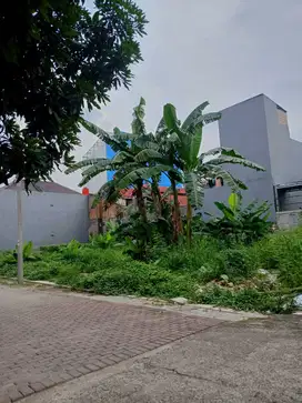 Kavling tanah siap bangun dlm cluster akses 2 mbl di Condet