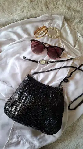 Clutch Vintage Metal Mesh edisi 1960
