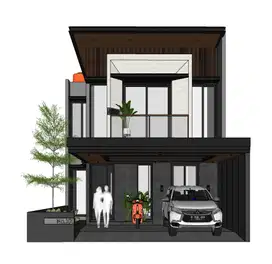 Rumah baru dekat Margonda di perumahan bukit cengkeh berbunga depok