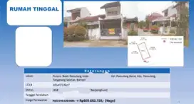 Dijual Rumah Perum Bukit Pamulang Indah