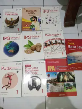 Buku Paket IPA&IPS, kelas 10 kurikulum merdeka, MOHON LIHAT DESKRIPSI