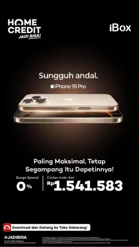 Segampang itu pake Home credit jadi bisa bawa pulang handphone