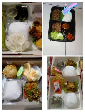 Menerima pesanan nasi box