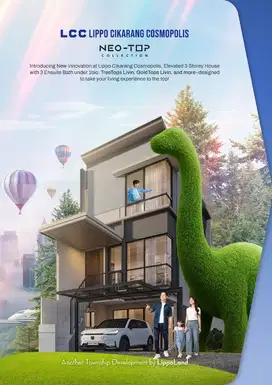 RUMAH 3LANTAI STRATEGIS MURAH CBD CIKARANG COSMOPOLIS BAGUS MEWAH