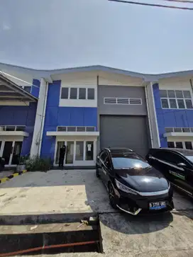 Disewa gudang bagus murah 1 lantai di salembaran dadap