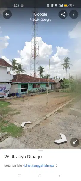 Dijual tanah kosong Ganjar agung metro
