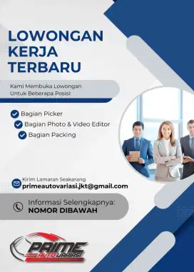 DICARI KARYAWAN BAGIAN ONLINE SHOP