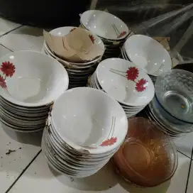 Mangkok mini, salad buah, sambal, dll