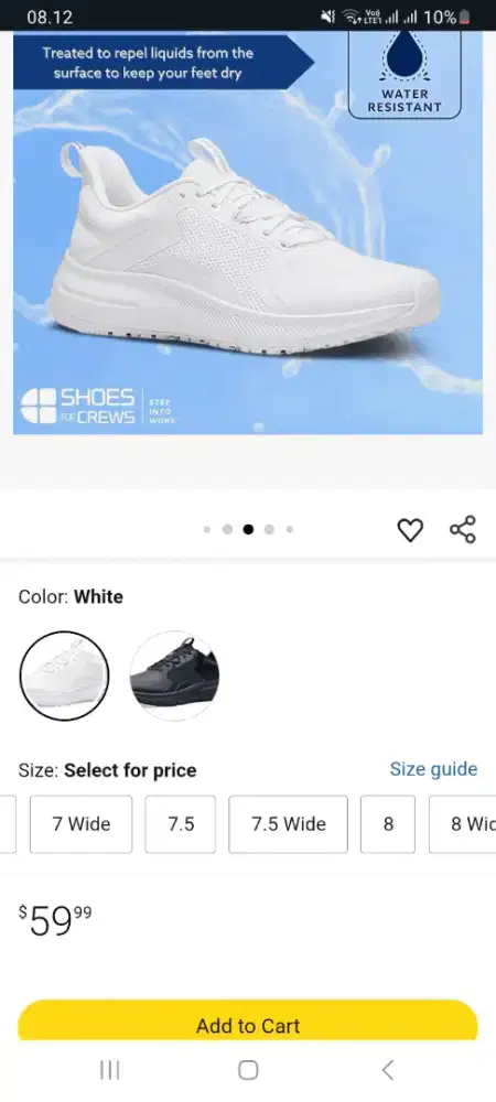 Shoes for crew size 41.