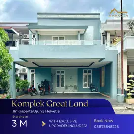 RUMAH DALAM KOMPLEK FULL FURNISH INCLUDE ELEKTRONIK