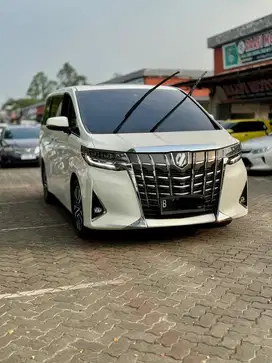 (Cash) Alphard G tss 2021 putih dp 10jt termurah bagus kredit toyota