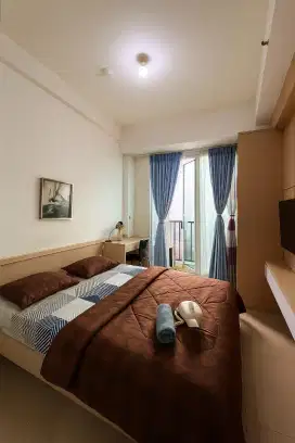 Sewa apartemen harian treepark serpong BSD Tangerang selatan