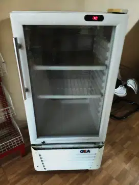 Showcase GEA 1 pintu 2 rak