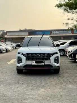 Cash Termurah Creta Prime 2tone putih 2023 km rendah dp 10jt 2tone