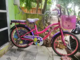 Sepeda anak warna pink