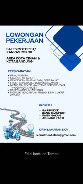 Sales motoris Rokok