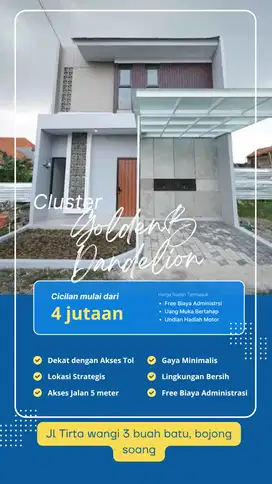 Rumah Cantik Dua Lantai Buah Batu – Investasi dan Hunian Sekaligus