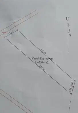 Dijual tanah Jalan poros Negara Pemaluan IKN Kaltim