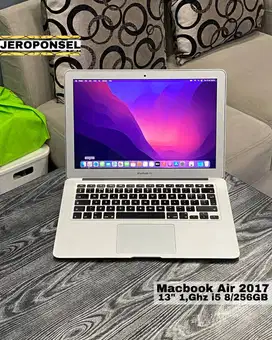 MACBOOK AIR 2017 13” 1,8GHZ i5 8/256GB MQD42 ORI GARANSI CC RENDAH