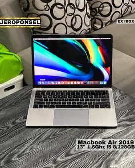 MACBOOK AIR 2019 13” i5 8/128GB GRAY MVFH2 ORIGINAL GARANSI
