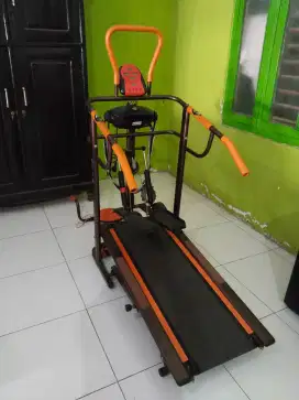 Treadmill Manual Alat Olahraga fitness Jalan Lari di tempat