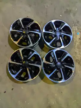 Velg oem brio satya r14 4x100 ban dunlop
