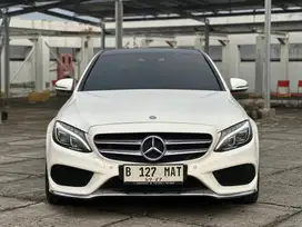 MERCEDES BENZ C300 AMG PACKAGE FACELIFT WHITE 2017