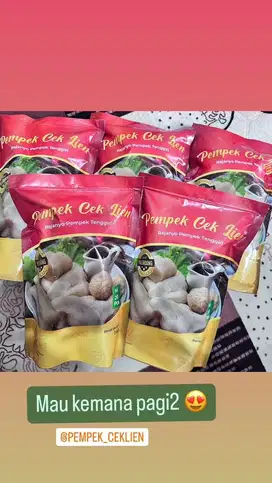 Pempek Cek Lien Khas Palembang