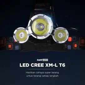 Power Headlamp 3 LED 5000