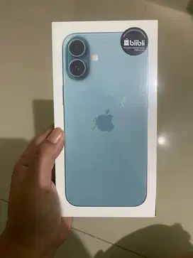 Iphone 16 Plus Warna Teal 256 GB NEW SEGEL GARANSI RESMI