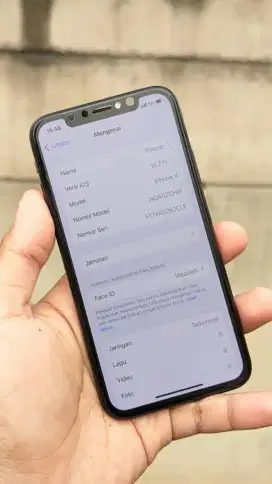 Apple iPhone X 64gb inter all operator batangan