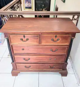 Meja Bufet Kayu Jati Antik