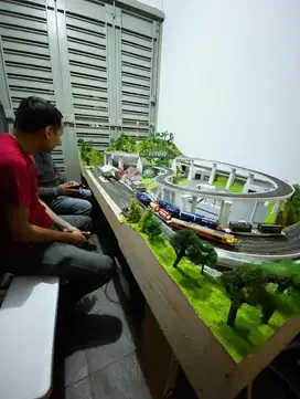 diorama kereta Marklin HO