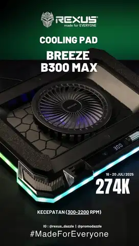 Cooling Rexus B300 Max