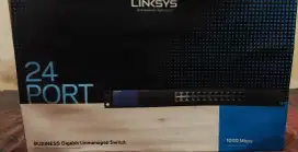 Switch Linksys 24 Port Gigabit LGS124-AP 24 Unmanaged