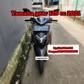 Yamaha gear 125 tahun 2021
