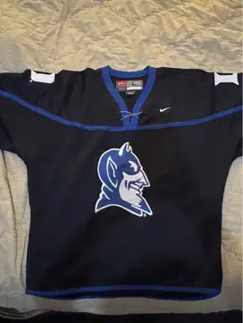 Hockey jersey Devil Blue Duke University