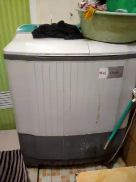 Mesin cuci LG siap pakai normal no minus