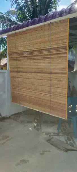 tirai tangga kursi bambu dll