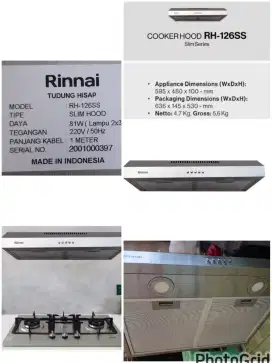 Cooker hood rinai