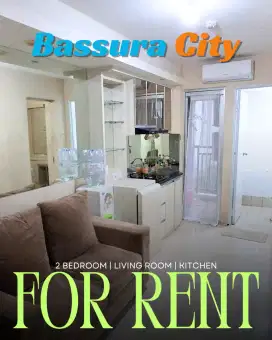 Apartemen Bassura City 2 BR Furnish Bersih Atas Mall View Swimmingpool