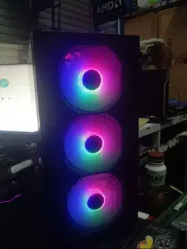 pc gaming amd ryzen 5 5600  RAM 16GB SSD 256GB HDD 500GB GTX 1060 6GB