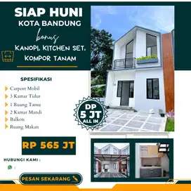 Rumah 2 Lt di bandung timur cilengkrang dkt ujungberung arcamanik Shm