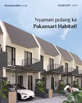 Pakansari Habitat Rumah 2 Lantai 3BR Selangkah ke Stadion Pakansari