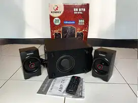 Salon Speaker Aktif RINREI SR878N 2.1CH Remote Bluetooth original