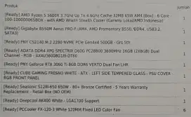 Jual PC rakitan