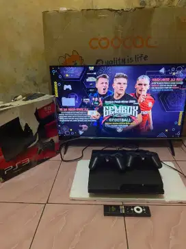 Tv cocaa 32inc dan PS 3 500gb