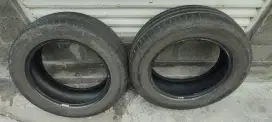 Ban Mobil Ukuran 185/65 R15 merk Dunlop & Hankook kondisi 50%