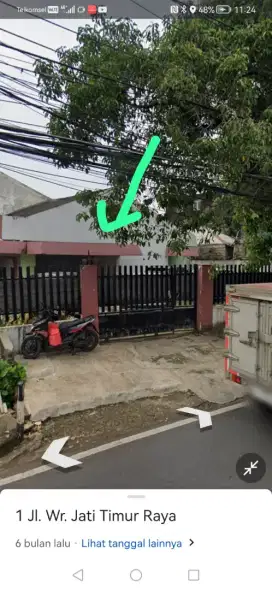 Jual dibawah njop rumah warung jati timur